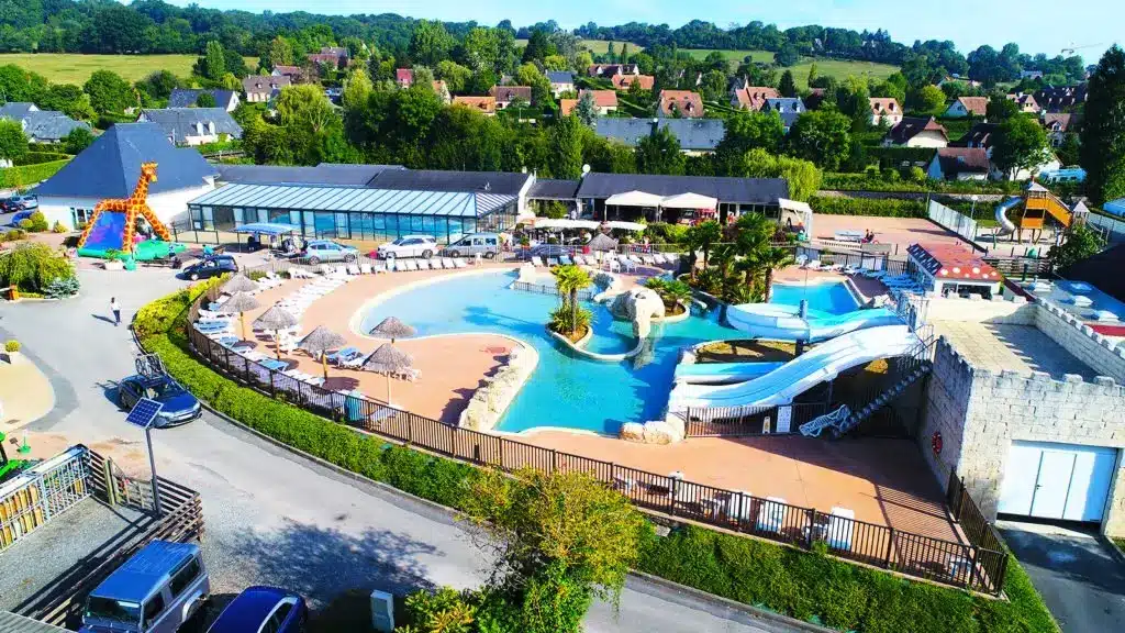 Camping village, la vallée de Deauville